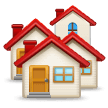 Houses Emoji, Samsung style