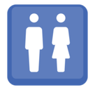 Restroom Emoji, Facebook style