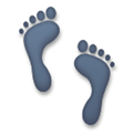 Footprints Emoji, LG style
