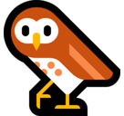 Owl Emoji, Microsoft style