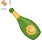 Champagne Emoji, Facebook style