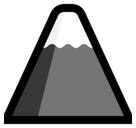 Mount Fuji Emoji, Microsoft style