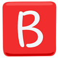 b Button Emoji / b Button (Blood Type) Emoji, Facebook style