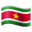 Flag: Suriname Emoji, Samsung style