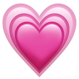 Growing Heart Emoji, Apple style