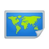 World Map Emoji, Google style