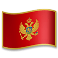Flag: Montenegro Emoji, LG style