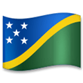 Flag: Solomon Islands Emoji, LG style