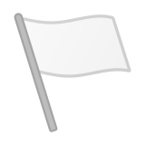 White Flag Emoji, Google style