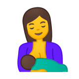 Breast-Feeding Emoji, Google style