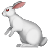 Rabbit Emoji, Apple style