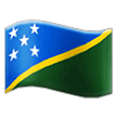 Flag: Solomon Islands Emoji, Samsung style