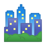 Cityscape Emoji, Google style