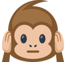 Hear-No-Evil Monkey Emoji, Facebook style