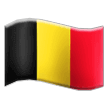 Flag: Belgium Emoji, Samsung style