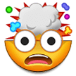 Exploding Head Emoji, Samsung style