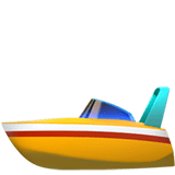 Speedboat Emoji, Apple style