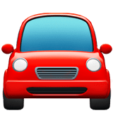 Oncoming Automobile Emoji, Apple style