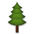 Evergreen Tree Emoji, LG style