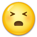 Persevering Face Emoji, LG style