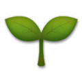 Seedling Emoji, LG style