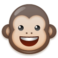 Monkey Face Emoji, LG style
