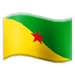 Flag: French Guiana Emoji, Samsung style