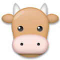 Cow Face Emoji, LG style