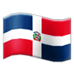 Flag: Dominican Republic Emoji, Samsung style