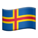 Flag: åLand Islands Emoji, Apple style