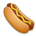 Hot Dog Emoji, LG style