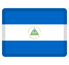 Flag: Nicaragua Emoji, Facebook style