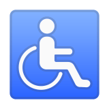 Wheelchair Symbol, Google style