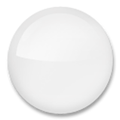 White Circle Emoji, LG style