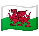 Flag: Wales Emoji, Microsoft style