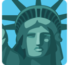 Statue of Liberty Emoji, Facebook style