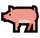 Pig Emoji, Microsoft style