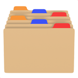 Card Index Dividers Emoji, Apple style