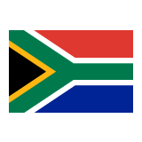 Flag: South Africa Emoji, Google style