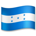 Flag: Honduras Emoji, LG style