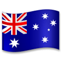 Flag: Australia Emoji, LG style