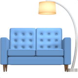 Couch and Lamp Emoji, Apple style