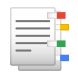 Bookmark Tabs Emoji, Google style