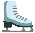 Ice Skate Emoji, Google style