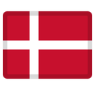 Flag: Denmark Emoji, Facebook style