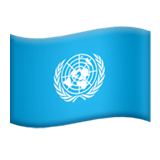 Flag: United Nations Emoji, Apple style