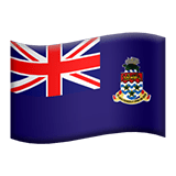 Flag: Cayman Islands Emoji, Apple style