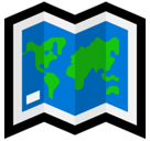 World Map Emoji, Microsoft style