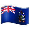 Flag: South Georgia & South Sandwich Islands Emoji, Samsung style