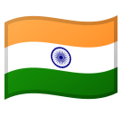 Flag: India Emoji, Microsoft style